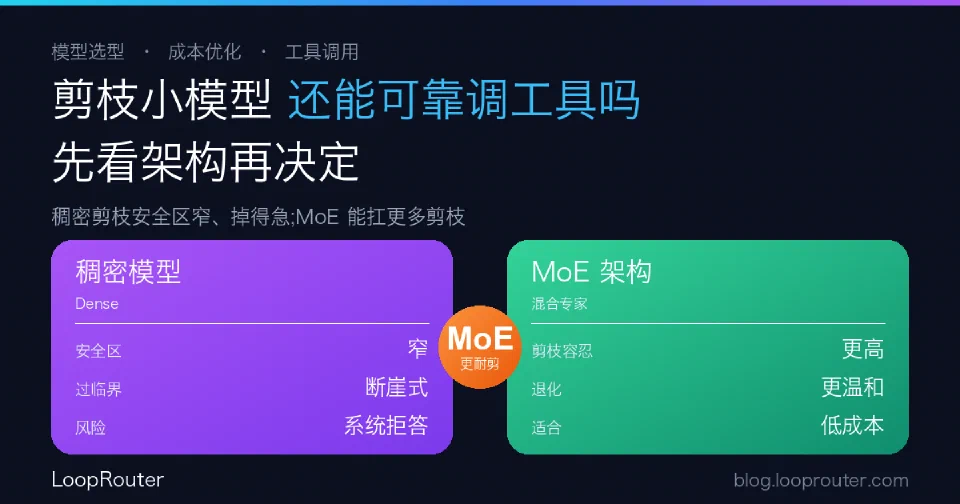 为省钱剪枝的小模型,还能可靠调工具吗?先看架构再决定